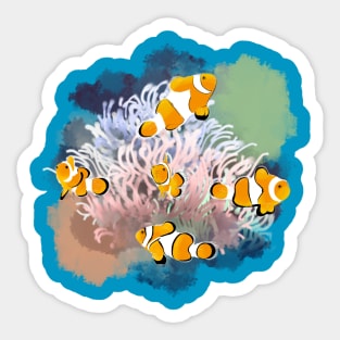 Clownfish Sticker